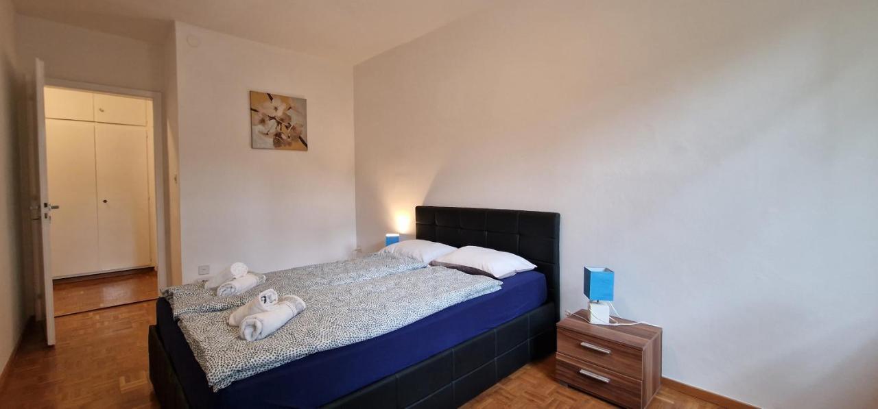 Lugano Lakeview Apartment Private Parking & Self Check-In מראה חיצוני תמונה