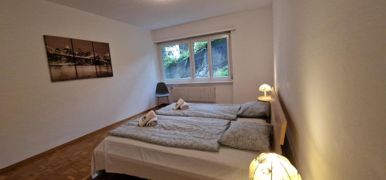 Lugano Lakeview Apartment Private Parking & Self Check-In מראה חיצוני תמונה